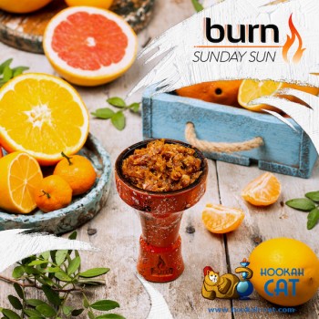 Заказать кальянный табак Burn Sunday Sun (Берн Цитрусовый Микс) 100г онлайн с доставкой всей России